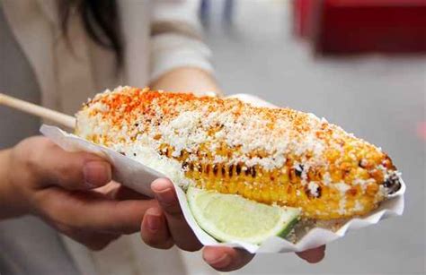 Grilled Mexican Corn — With Mayo Cotija Cheese Chili Powder And Lime