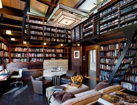 20 Wonderful Home Library Ideas