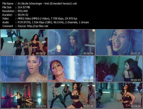 Nicole Scherzinger Wet Extended Version Download Hq Music Video Vob Of Nicole Scherzinger
