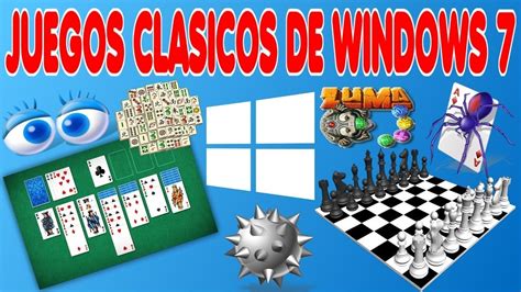 Instalar Habilitar Los Juegos Clásicos De Windows 7 Microsoft Games