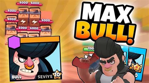 Brawl stars max level 10 bull star power gameplay! OYUNUN EN GÜÇLÜ KARAKTERİNİ MAXLADIM! ( BULL ) - Brawl ...