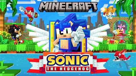 Minecraft Sonic The Hedgehog Dlc Celebrates 30th Anniversary Game