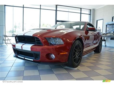 2014 Ruby Red Ford Mustang Shelby Gt500 Svt Performance Package Coupe