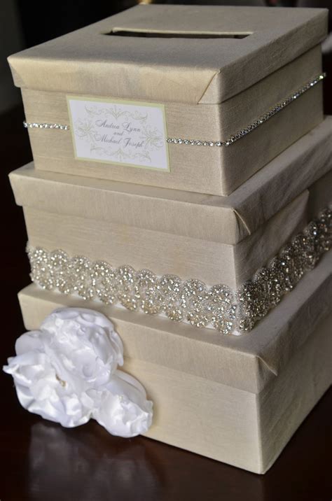 Shop or diy one of these 18 creative wedding card box ideas for your reception. DIY Wedding Card Box Tutorial - Andrea Lynn HANDMADE