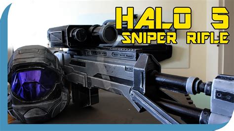 Halo 5 Sniper Rifle Display Prop Overview Youtube