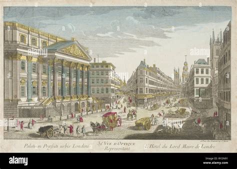 Residence Of The Lord Mayor Of London 18th Century England 18th