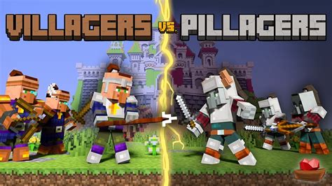 Villagers Vs Pillagers By Lifeboat Minecraft Marketplace Map