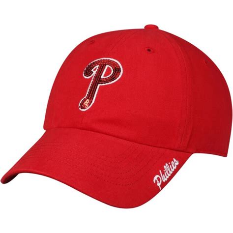 Philadelphia Phillies Mlb Womens Embellished Baseball Cap Hat Nwt Ebay