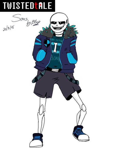 Twistedtale Sans By Blaziepanda On Deviantart