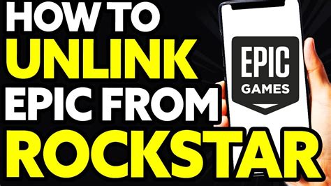 How To Unlink Epic Games Account From Rockstar Social Club Easy Youtube