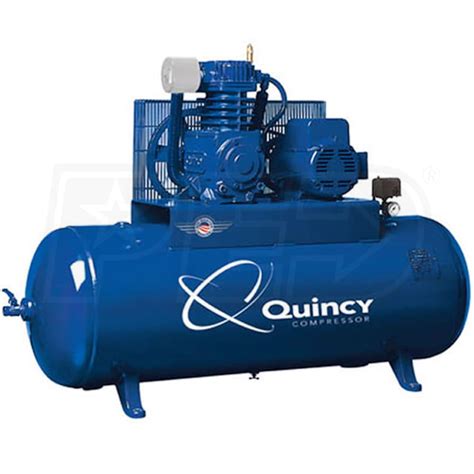 Quincy 251cp80hcb Qt Pro 5 Hp 80 Gallon Two Stage Air Compressor 230v 1
