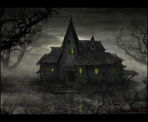 Dandd Witch Cottage Pixoloid Studios On Artstation At