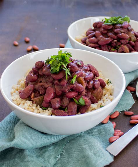 For this recipe, it's not essential to keep the beans' shape intact—you want them to be very soft. New Orleans Style Red Beans & Rice {VIDEO} - Sweet Potato ...