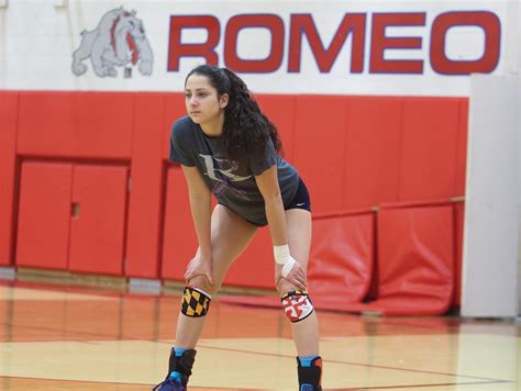 romeo s gia milana is state s no 1 ranked volleyball player usa today high school sports