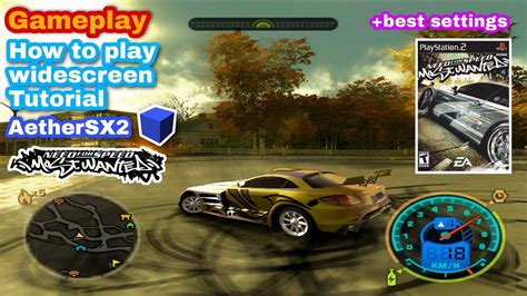 Need For Speed Most Wanted Ps AetherSX Emulator How To Play Widescreen Tutorial And Best