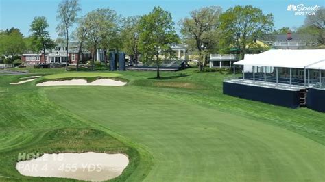 2022 u s open hole by hole at the country club 18th hole nbc sports boston