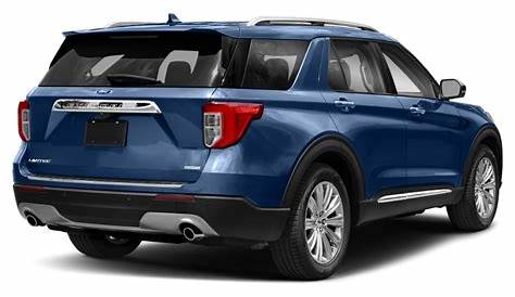 Infinite Blue Metallic Tinted Clearcoat 2021 Ford Explorer for Sale at