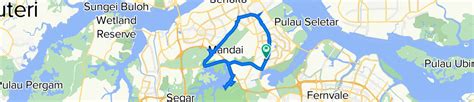 The Mandai Loop Cycling Route Bikemap
