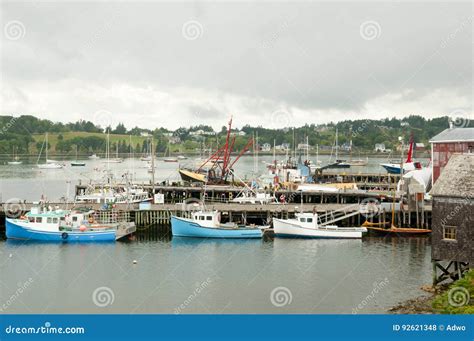 Lunenburg Harbor Nova Scotia Canada Stock Photo Image Of Port