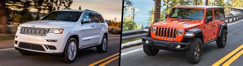 2021 Jeep Grand Cherokee Vs Jeep Wrangler Comparison Gillette Wy