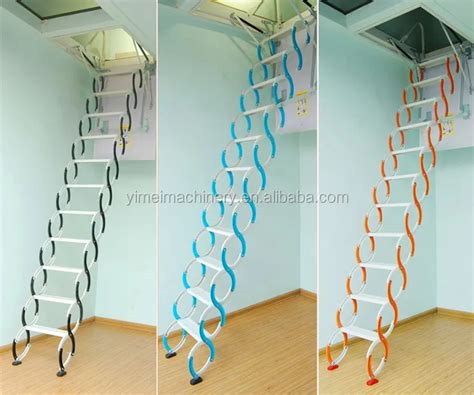 New Style Wall Mounted Folding Stairs Buy Aluminum Folding Stairs