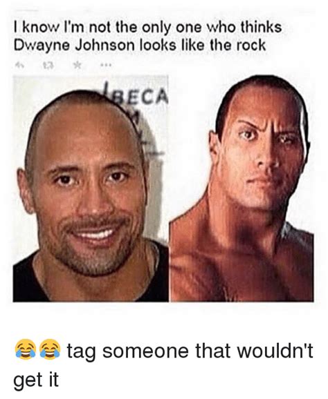 Know Im Not The Only One Who Thinks Dwayne Johnson Looks Like The Rock