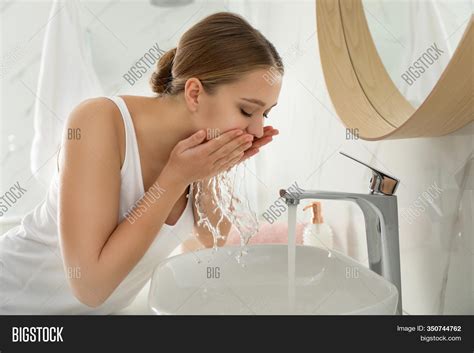 Young Woman Washing Image And Photo Free Trial Bigstock