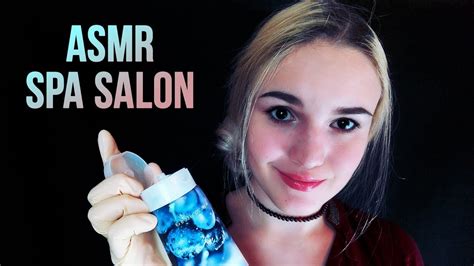 Asmr Spa Role Play Relaxing Facial Massage With Gloves Aromatherapy
