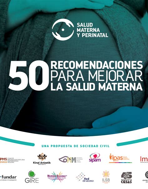 50 Recomendaciones Para Mejorar La Salud Materna Fundar Centro De
