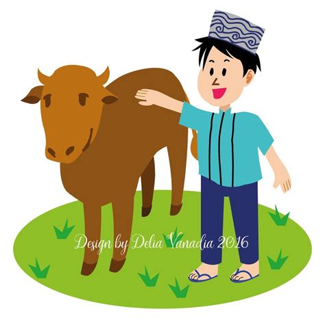 Gambar Sapi Kurban Kartun