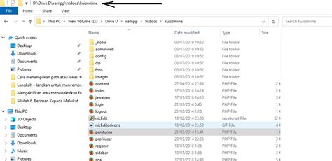 Cara Menampilkan Full Path Pada Title Bar File Explorer Di Windows 10