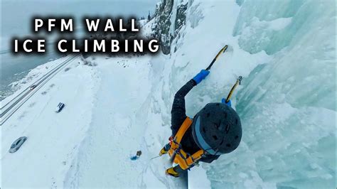 Solo Ice Climb Pfm Wall Alaska Wi3 Youtube