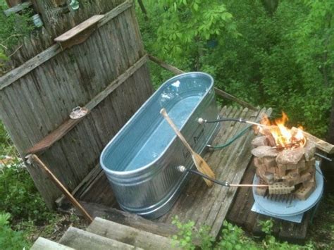 Pin By Tammy Pries On Bathhouse Outdoor Bathtub Hot Tub Outdoor Outdoor Tub