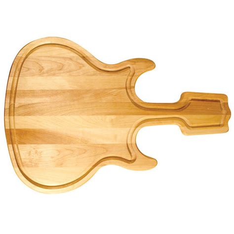 Cutting Boards Guitar Shape Cutting Board Solid Domestic End Grain