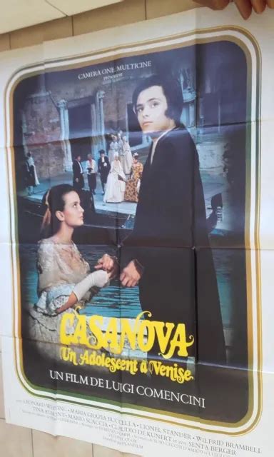 Affiche Film Andcasanova Un Adolescent A Venise De Luigi Comencini Eur 500 Picclick Fr