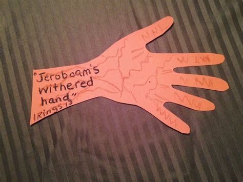 Childrens Bible Lessons Lesson Jeroboams Withered Hand