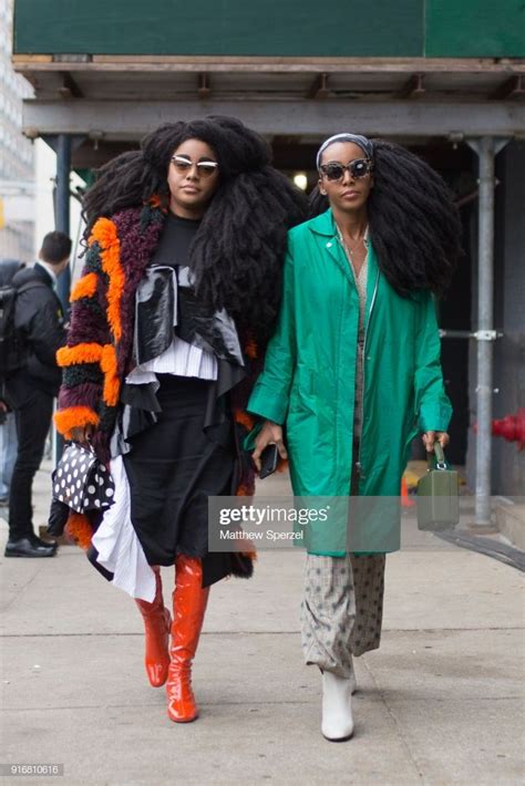 Tk Wonder And Cipriana Quann Are Seen On The Street Attending Dion Fashion Week Pictures