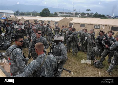 Second Brigade Combat Team 82nd Airborne Soldiers Arrive At The