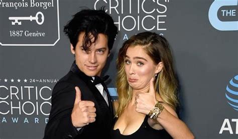 Fivefeetapart Co Stars Cole Sprouse And Haley Lu Richardson Just Made Their First Red Carpet