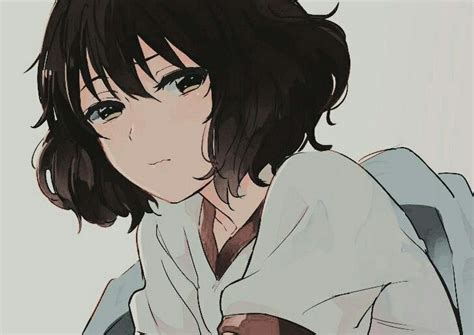 Messy Anime Girl With Short Black Hair Hair Trends 2020 Hairstyles