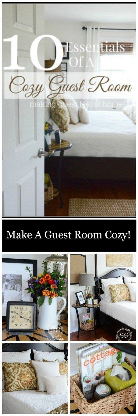 10 Essentials Of A Cozy Guest Room Guest Room Essentials Guest Room