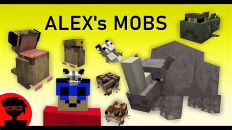 Minecraft Mods Alexs Mobs 119 Wilder Update Youtube
