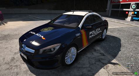 Mercedes Benz Cla 45 Amg Policia Nacionalcnp Of Spainespaña Fivem