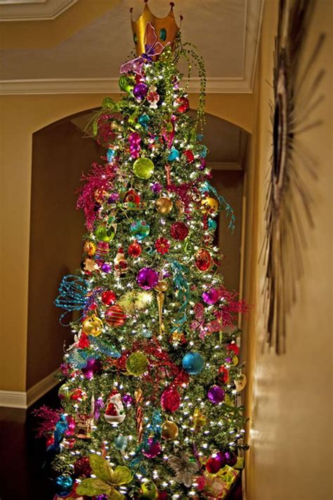 colorful christmas tree ideas