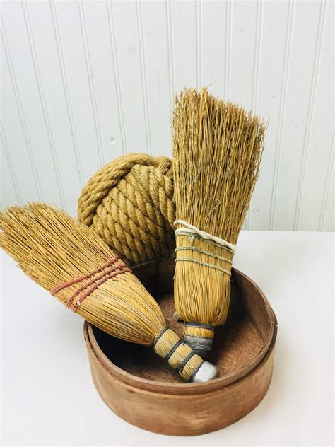 Antique Broom Hearth Broom Vintage Straw Broom Farmhouse Etsy