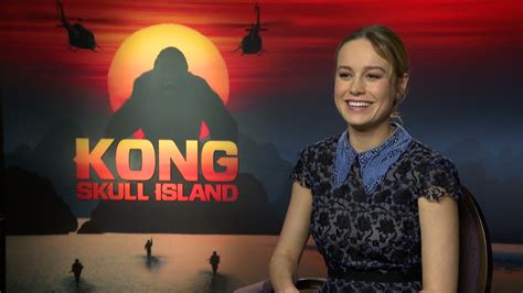 Exclusive Brie Larson Interview Kong Skull Island