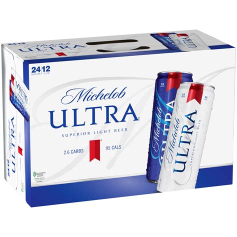 Michelob Ultra® Light Beer 24 Pack 12 Fl Oz Cans