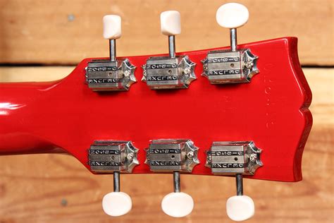 Gibson Les Paul Jr Lite Double Cutaway Dc Red Hsc Case Usa Junior P1