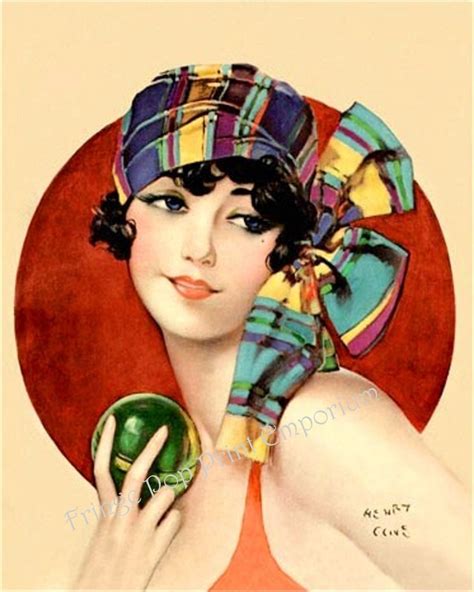 Art Deco Flapper Art Print 8 X 10 Roaring 20s Jazz Age Etsy
