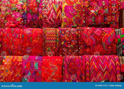 Traditional Mayan Textiles Stock Image Image Of Indian 44821133
